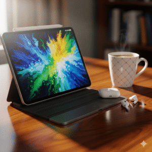 Apple iPad Air (with Magic Keyboard and Apple Pencil)