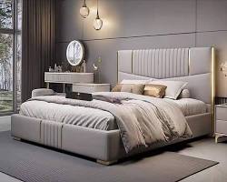 The "Luxe" Tufted Panel Bed